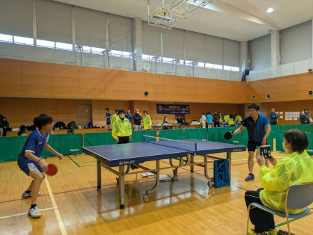 第9回千葉ネオライオンズクラブ卓球大会決勝戦